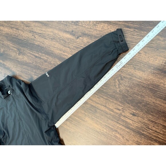 Footjoy DryJoys Mens Large L Rain Jacket Full Zip Windbreaker Jacket Golf Black - Picture 10 of 11